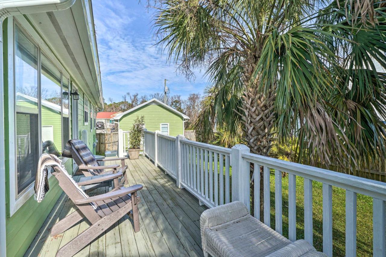 Coastal Hideaway About Half Mi To Beach And Boardwalk! Carolina Beach Bagian luar foto